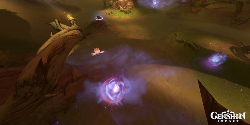 Genshin Impact  Seelie 1 & 2 Locations and Purple Mist Puzzle