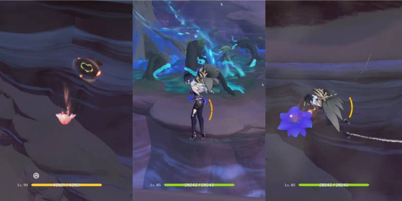 Genshin Impact udumbara location 2 glide down