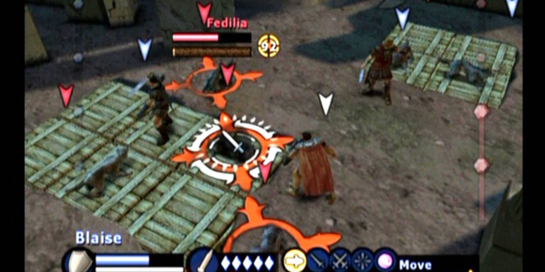 Gladius PS2 combat