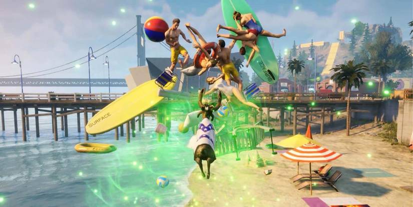 goat simulator 3 beach chaos