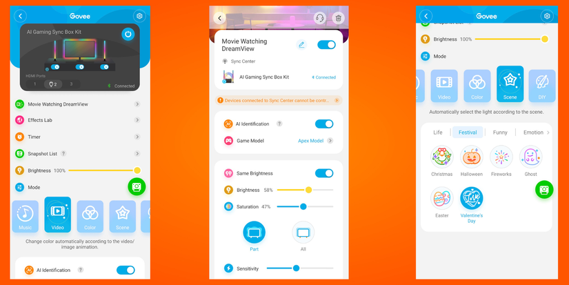 Govee AI Sync Box Software