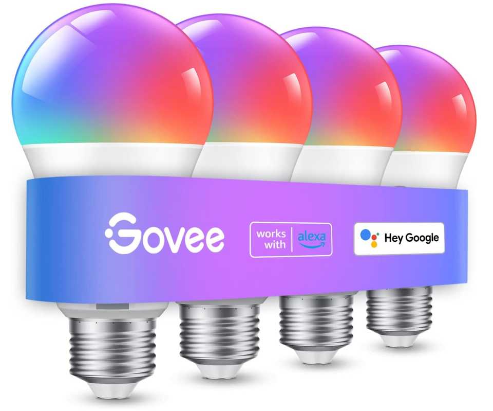 Govee Smart Light Bulbs Wifi and Bluetooth