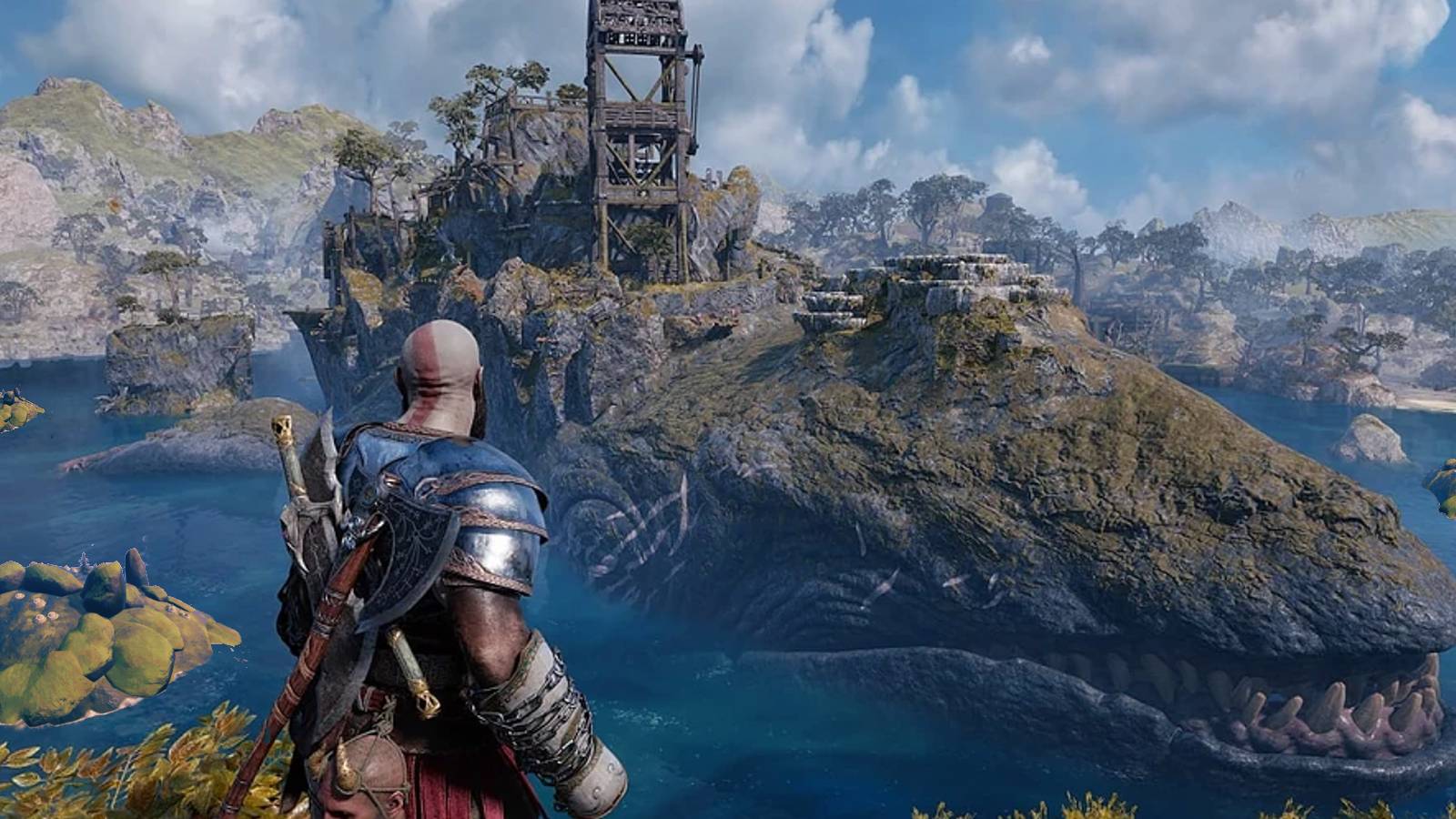 God of War Valheim Leviathan Lyngbakr Island