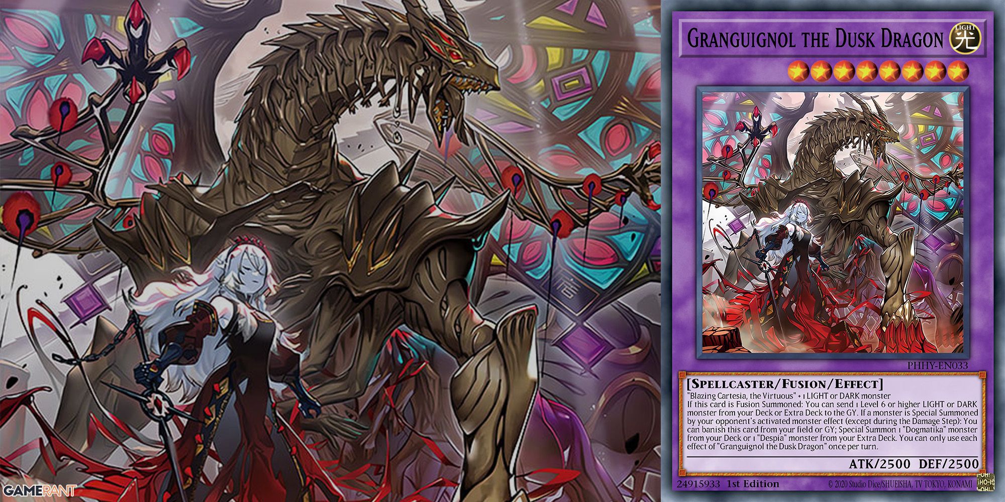 Granguignol the Dusk Dragon, Fusion monster