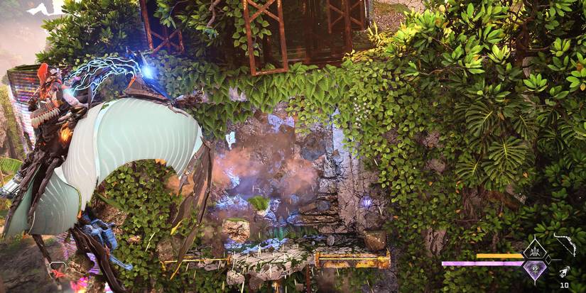 Aloy and Sunwing grapple dislodge