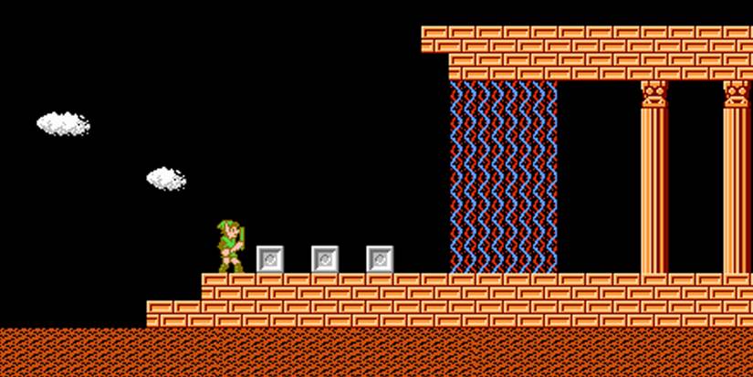 The Great Palace in the Adventure of Link