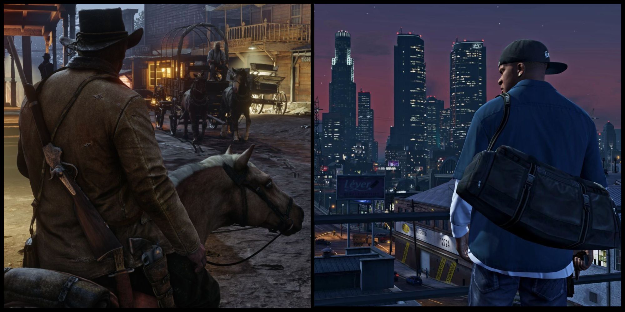 GTA 5 vs. RDR2 Cultural Settings