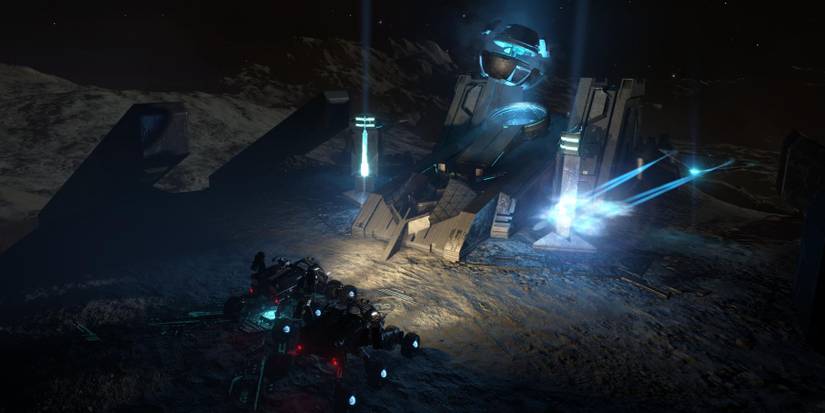 Guardian Site being harvested for materials