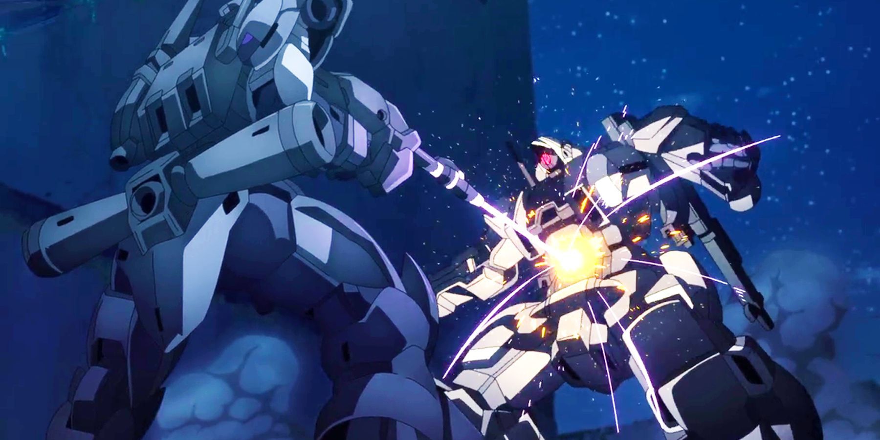 Gundam Mercury E15 Benerit Force vs Dawn of Fold