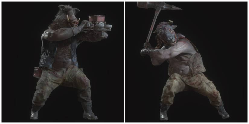 Brute enemies in Resident Evil 4 remake