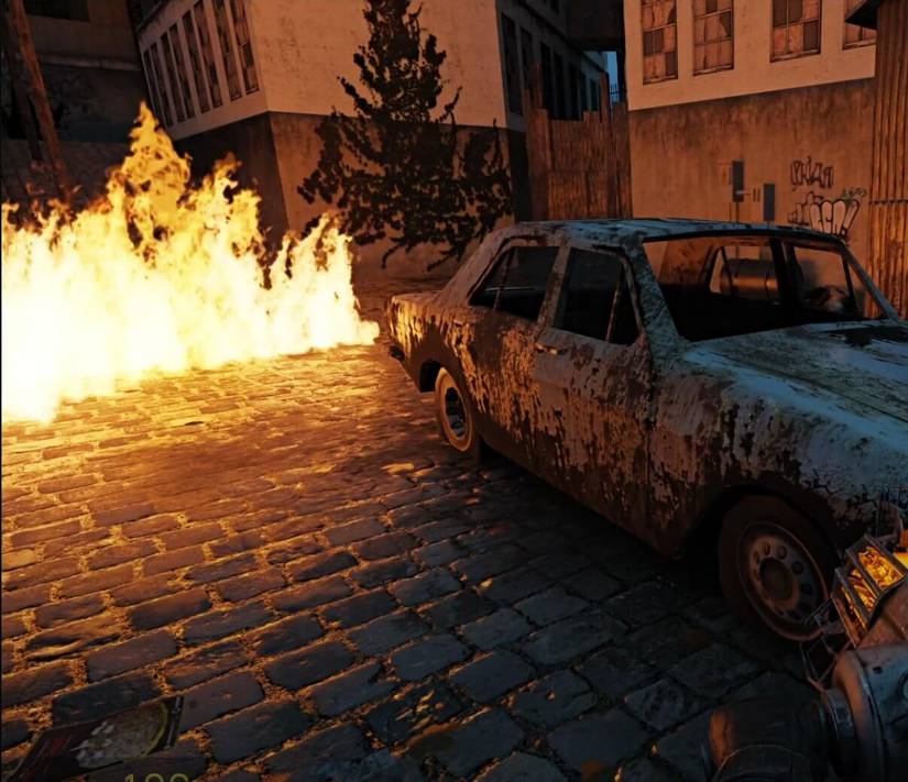 half life 2 rtx remix car