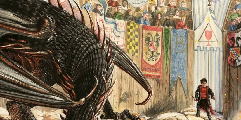 Harry Potter and the Goblet of Fire Book Cover