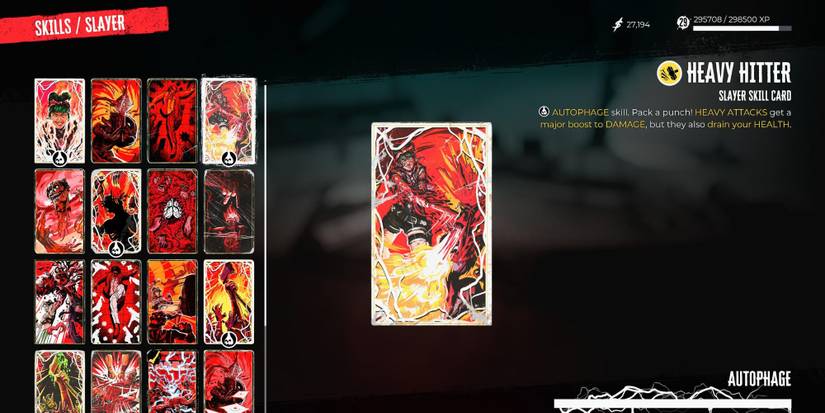 Heavy Hitter skill card in Dead Island 2