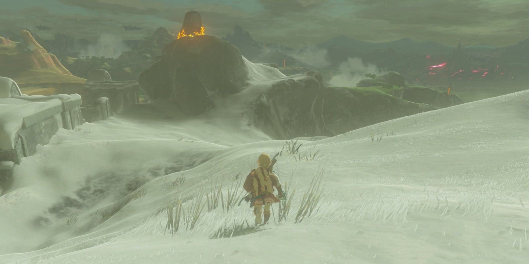 Hebra Mountains in Breath of the Wild