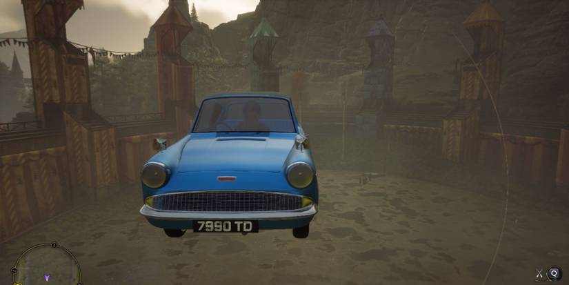Hogwarts Legacy Ford Anglia Mod