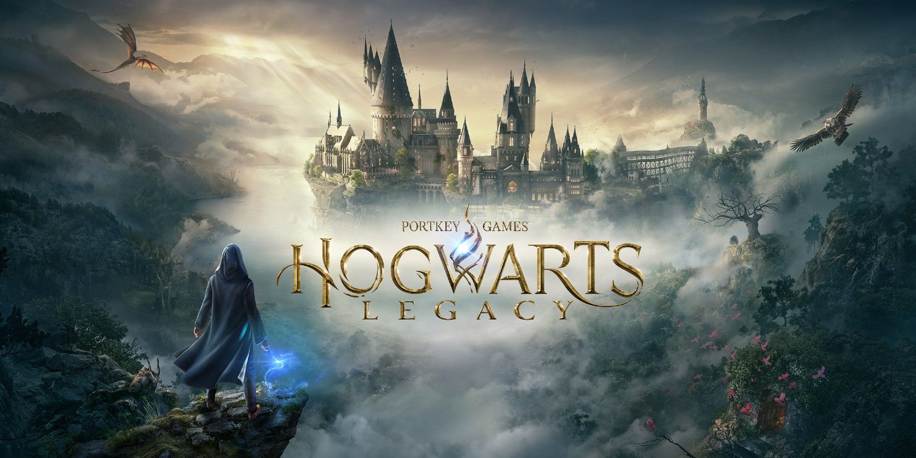 Hogwarts Legacy key art portrait easter egg