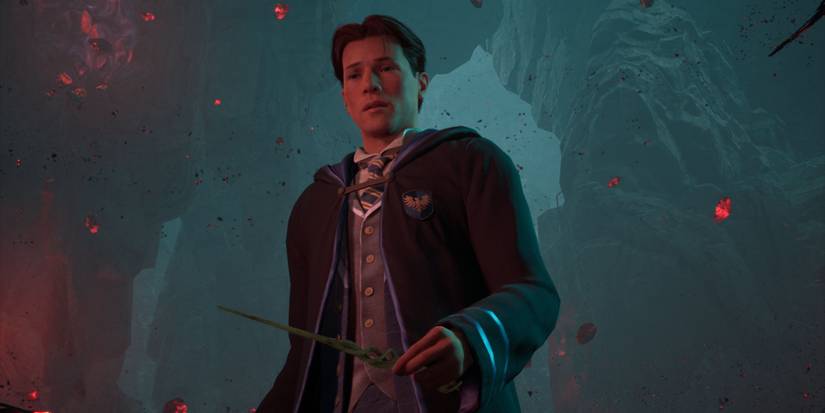 Hogwarts Legacy Main Character Ancient Magic Wand