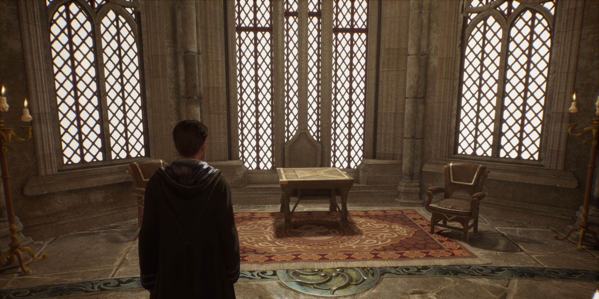Hogwarts Legacy Room of Requirement Gothic Windows