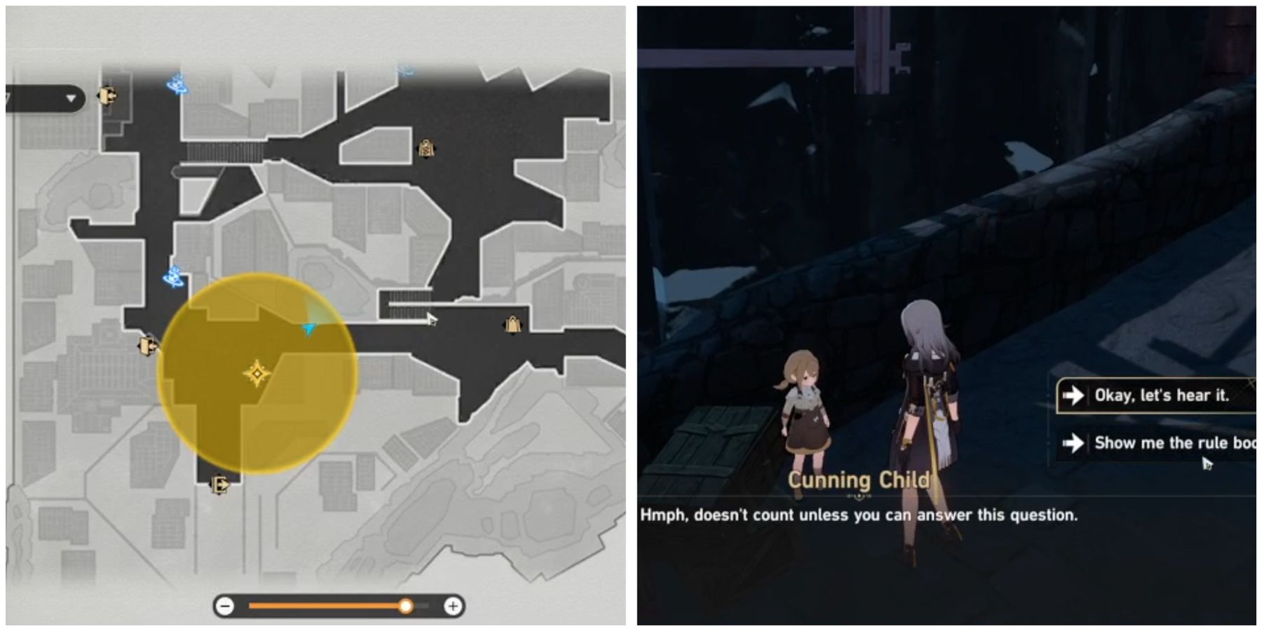 honkai star rail cunning child location