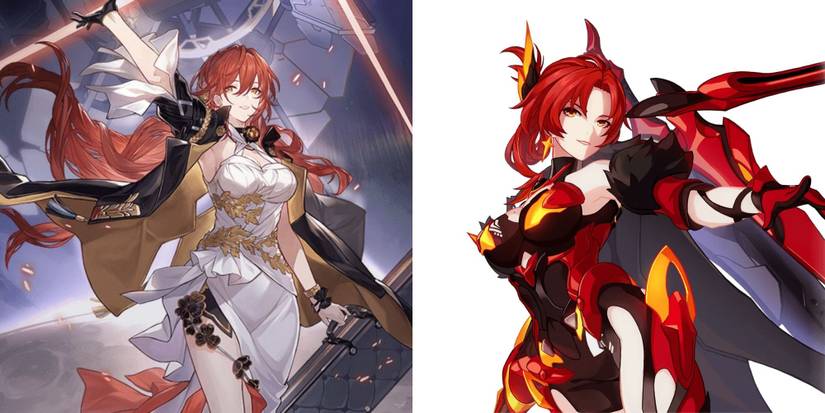 Honkai Star Rail Himeko and Honkai Impact Himeko Murata