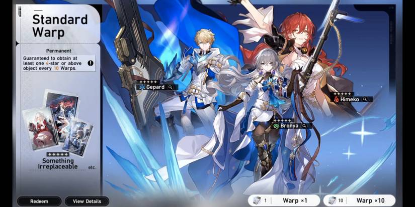 Honkai Star Rail Standard Warp-1