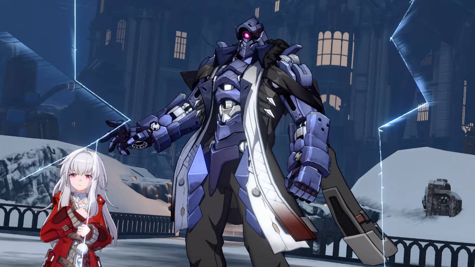 The Svarog boss fight intro in Honkai Star Rail