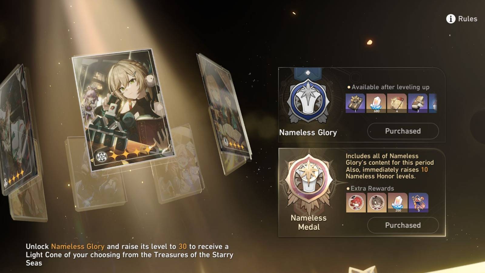 Honkai Star Rail_ Nameless Glory