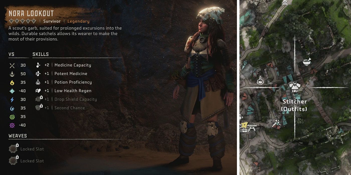 horizon-forbidden-west-burning-shores-every-new-legendary-outfit-nora-lookout