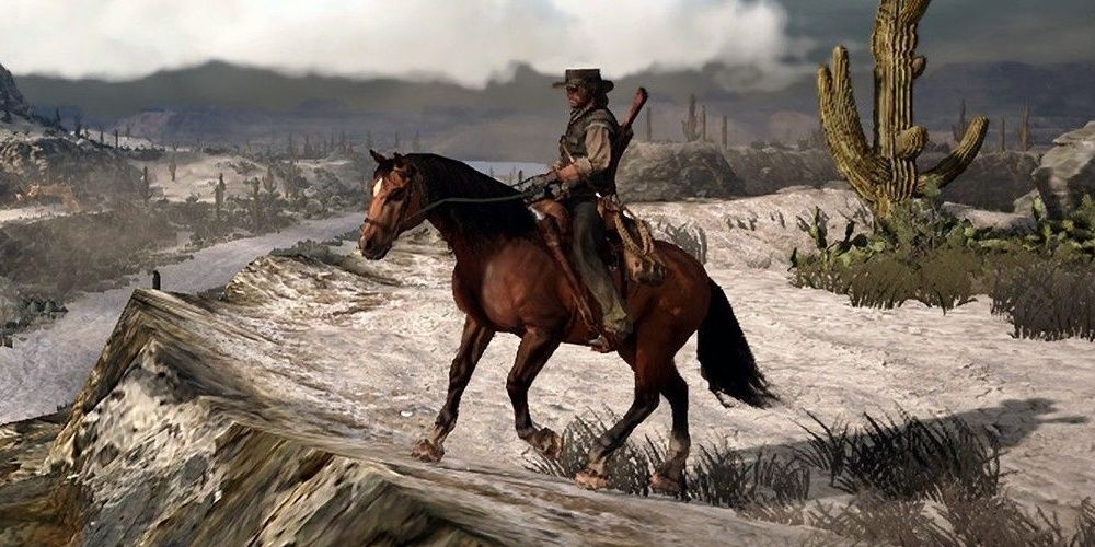 Riding in Red Dead Redemption