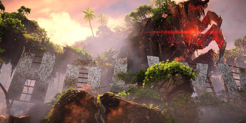 Horus on the Hollywood sign