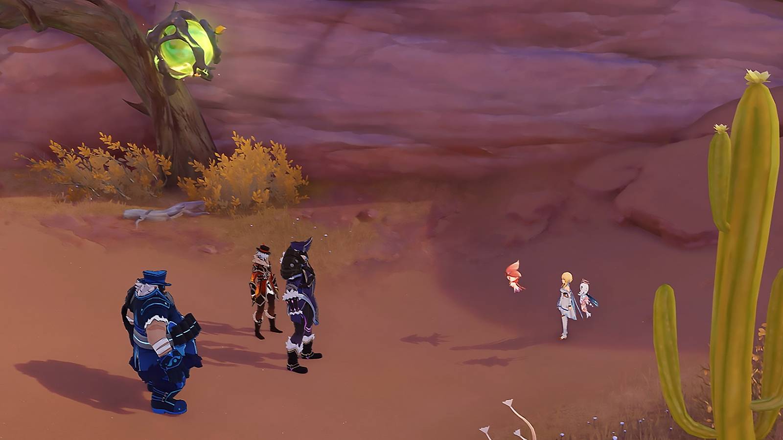 how to follow the footprints and search for clues in genshin impact