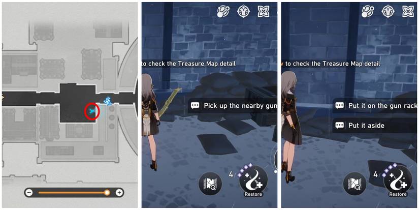 how to solve the silvermane guard restricted zone puzzle in honkai star rail