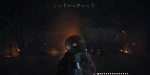 A hunter waitin for the perfect shot