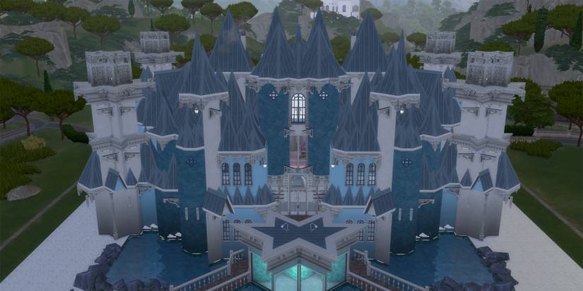 ice princess build in the sims 4