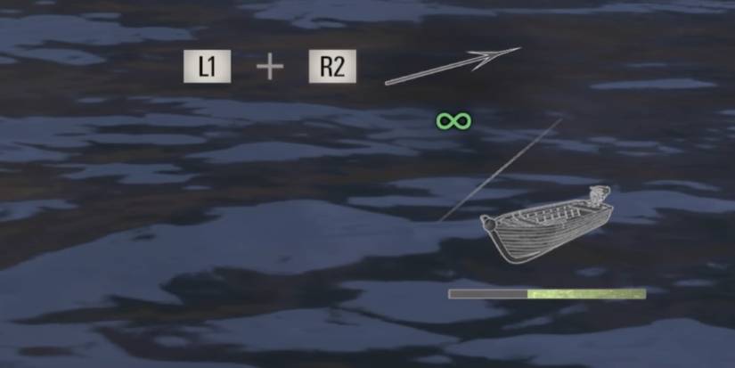 The boat's health meter in Resident Evil 4 remake