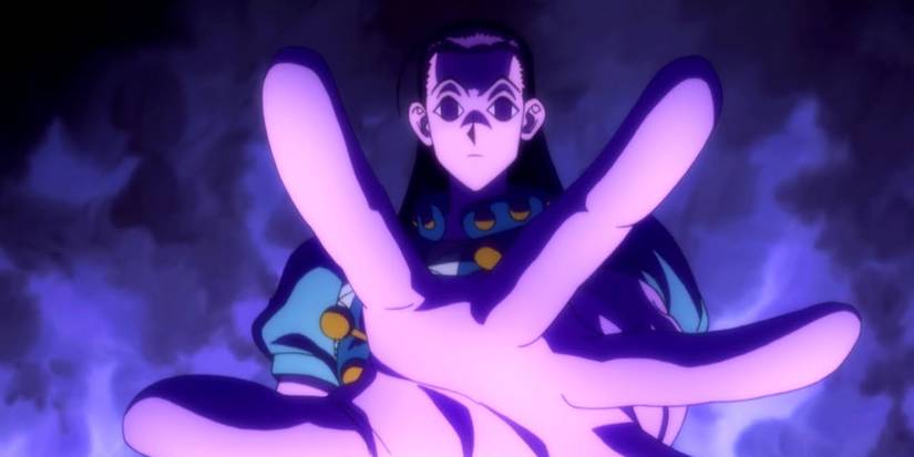 Illumi Zoldyck scares Killua