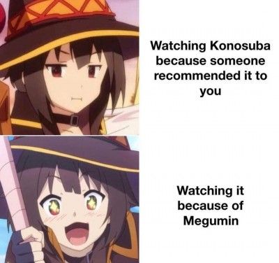 Excited Megumin
