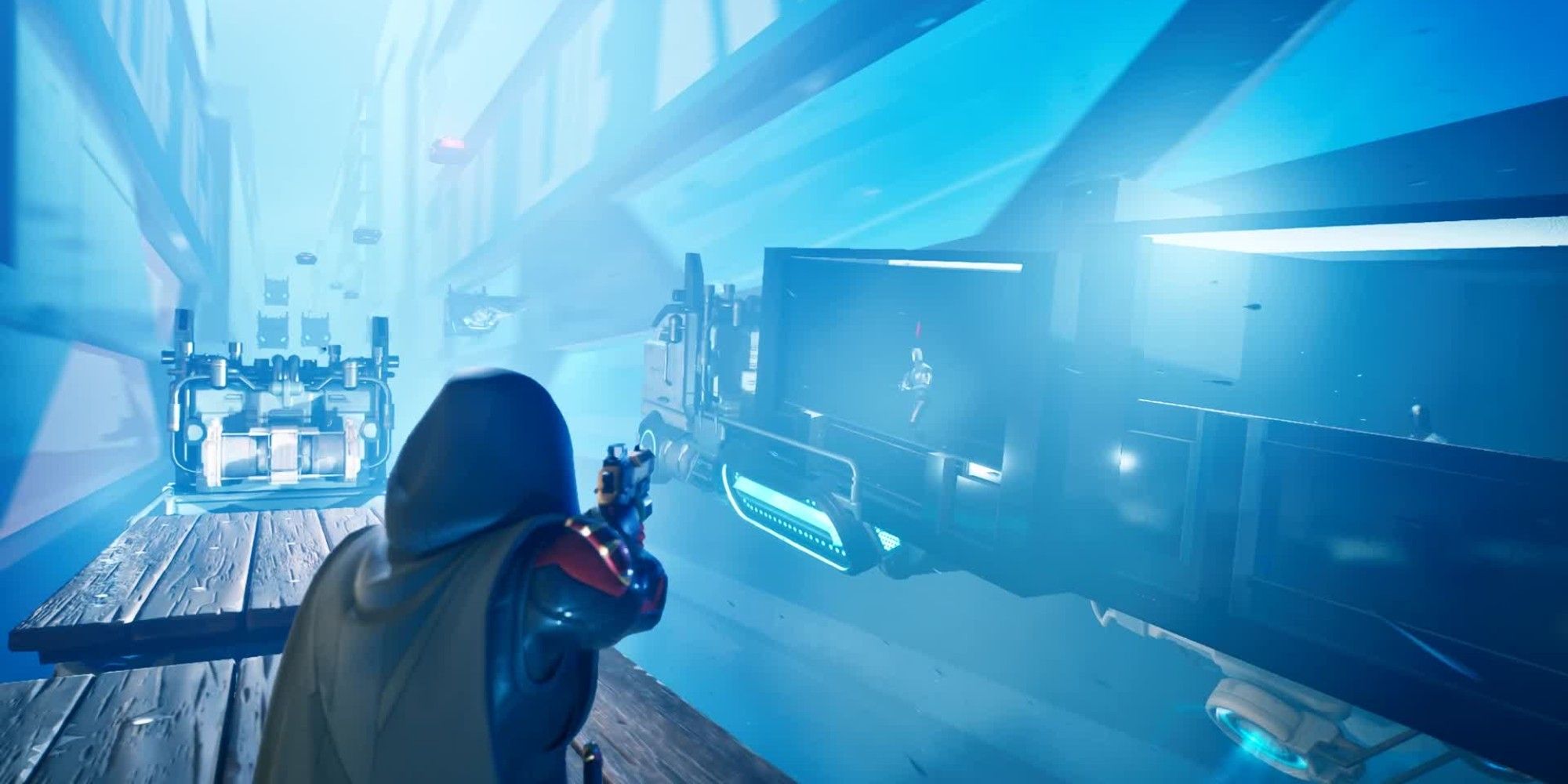 the cyber rush map in fortnite