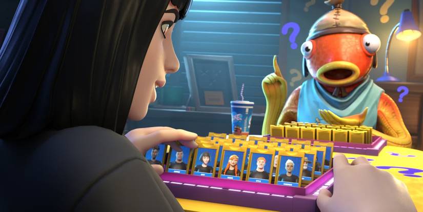 fort who: classic promo art (two characters playing against each other)