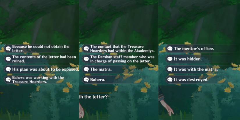 in truth steps part 2 Genshin Impact event question answer