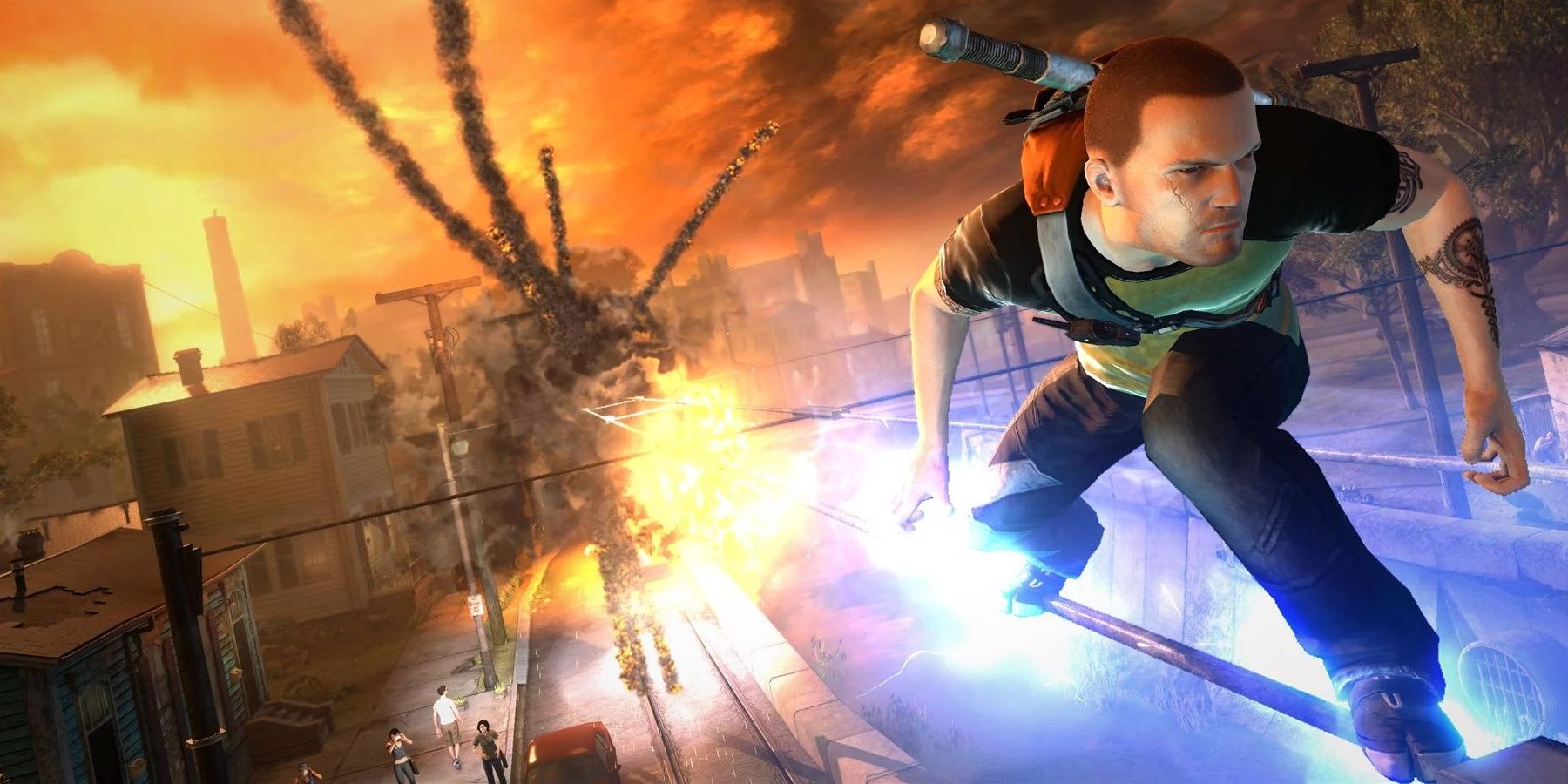 infamous 2 grinding