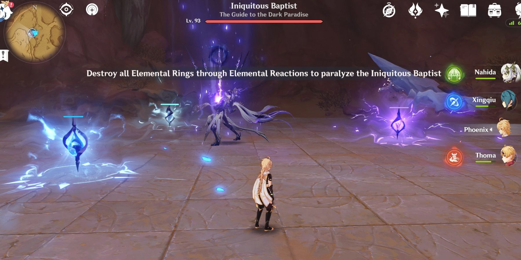 iniquitous baptist elemental rings in genshin impact