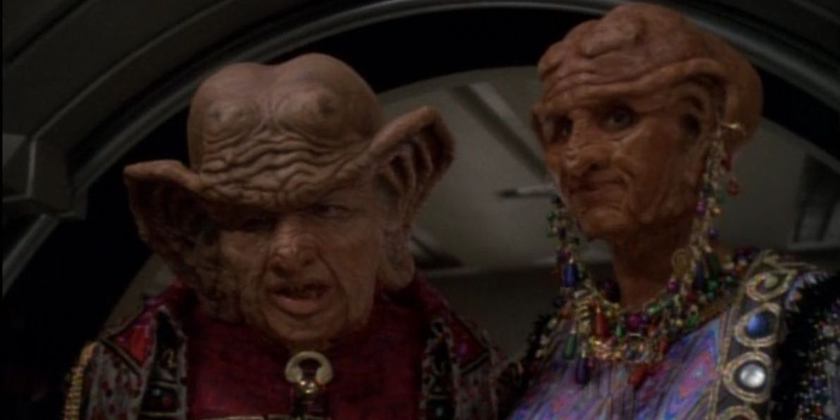 Ishka and Zek in Star Trek: Deep Space Nine