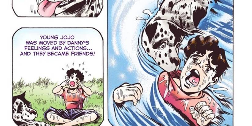 Jojos bizarre adventure Danny saves Jonathan