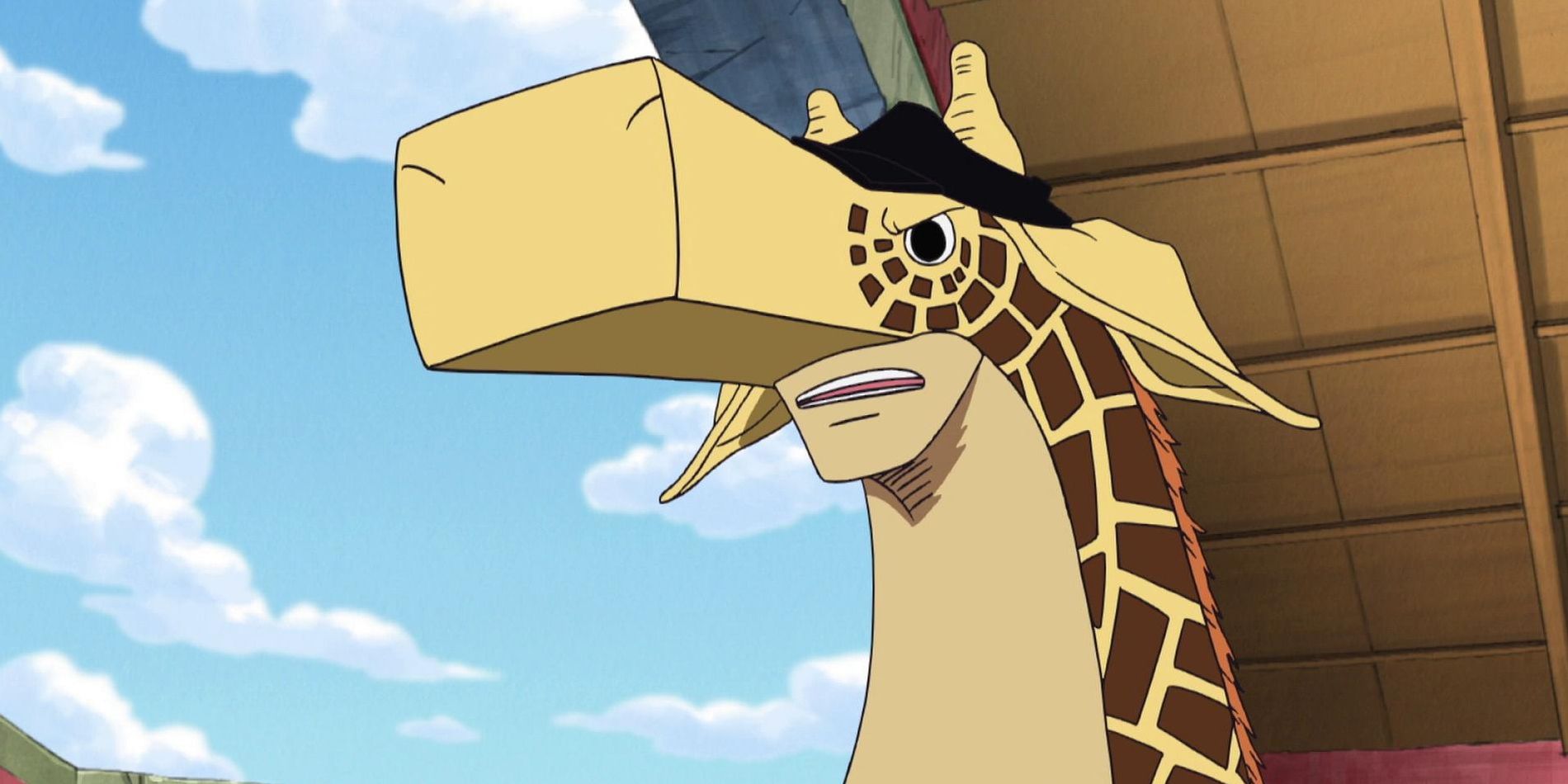 Kaku in giraffe form