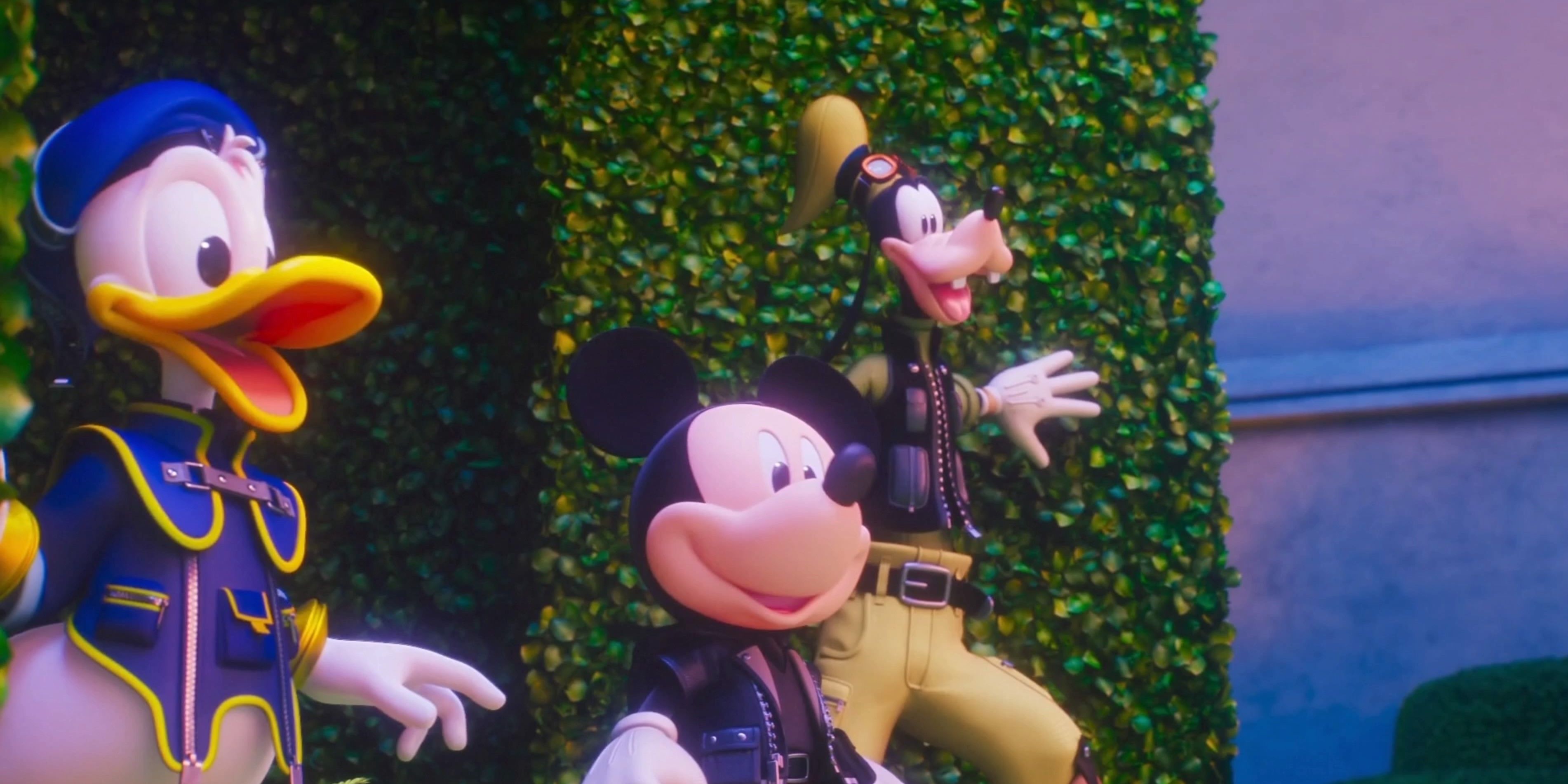 Kingdom Hearts 3 Mickey, Donald, Goofy Screenshot