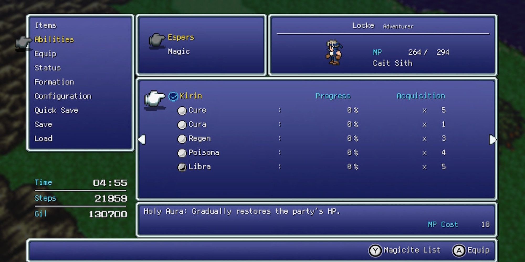 Kirin Esper in Final Fantasy 6