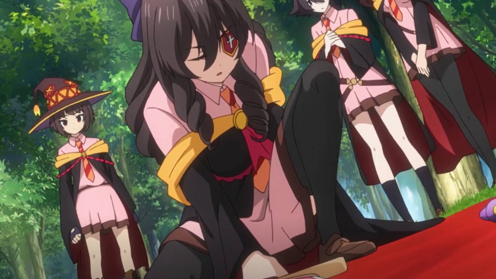 KonoSuba Crimson Demon Augmentation Surge Megumin and Arue Season 1 episode 2 Explosion