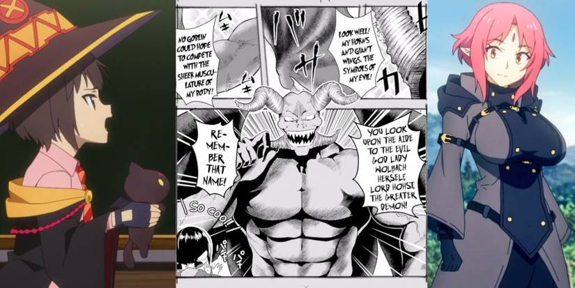 Konosuba: An Explosion On This Wonderful World! Megumin and the Tomb of the Dark Lord Wolbach Megumin Chomusuke  and Lord Hoost