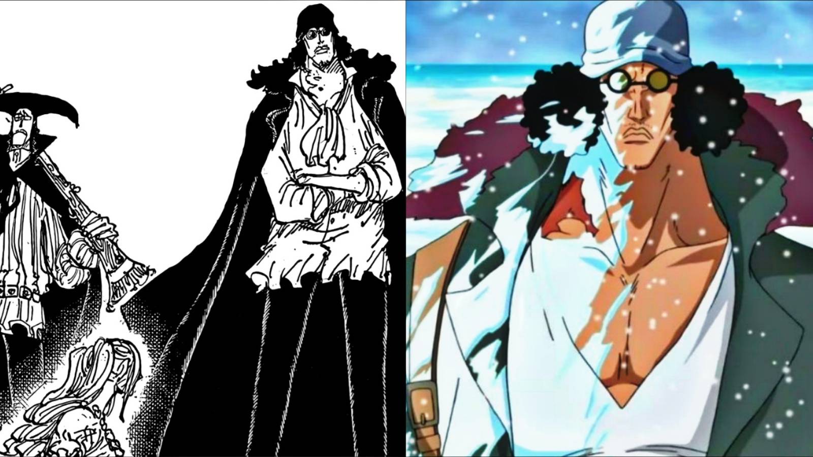 Kuzan 10th Titanic Captain One Piece